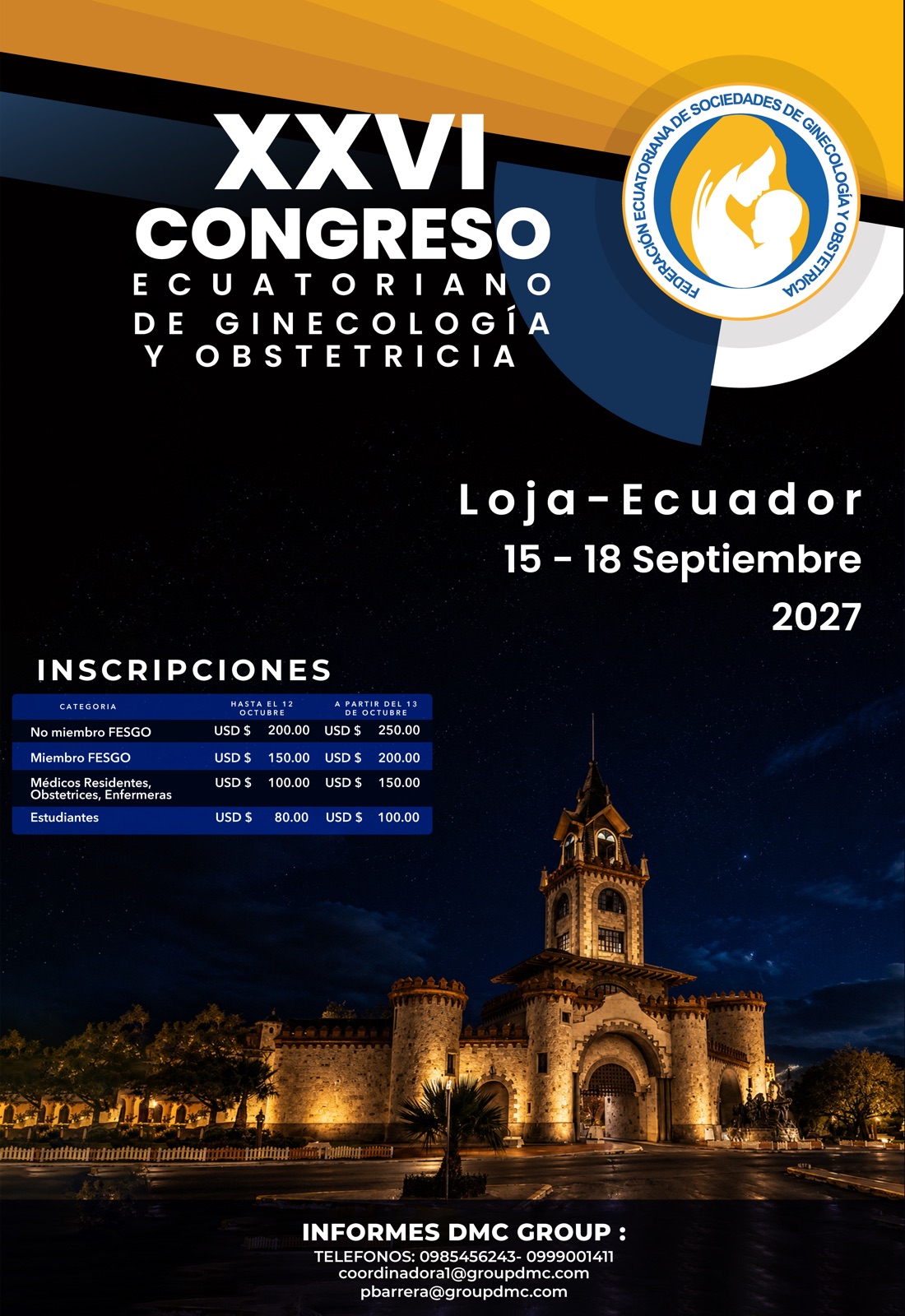 Afiche oficial FESGO 2027